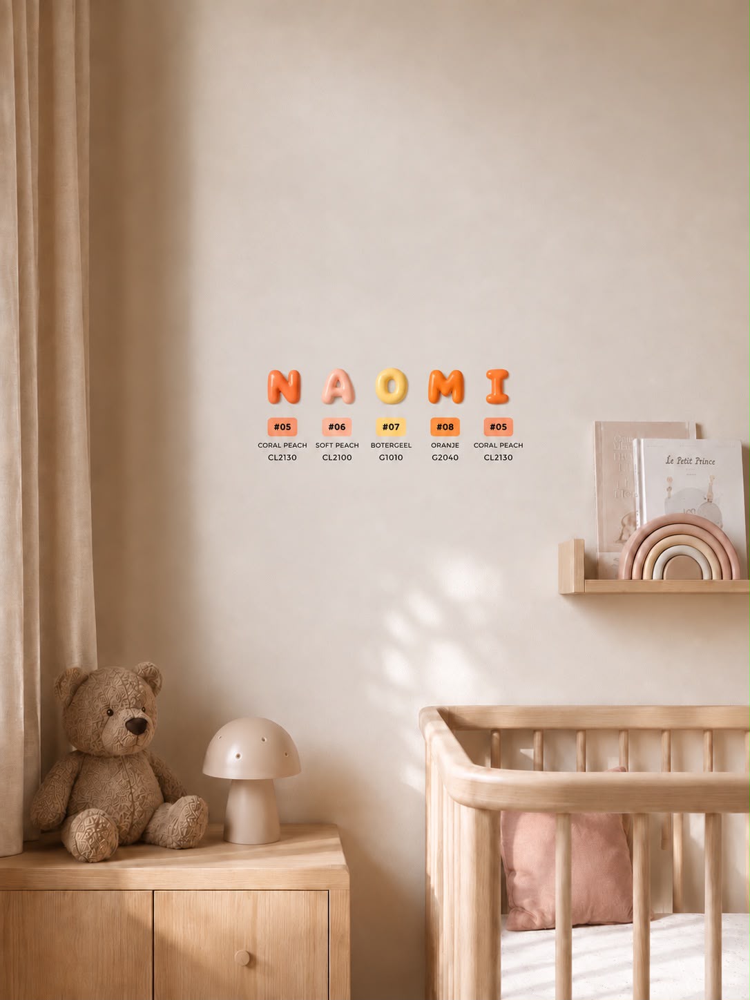 Bubble Letters – Gepersonaliseerde Naamletters